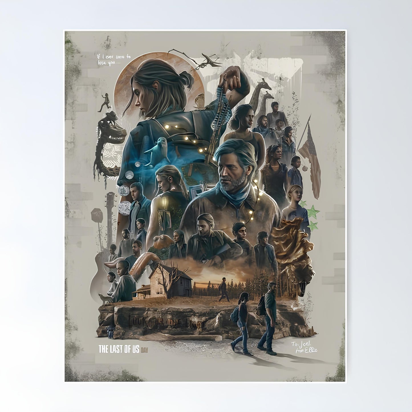 The Last Of Us Metal Poster-25