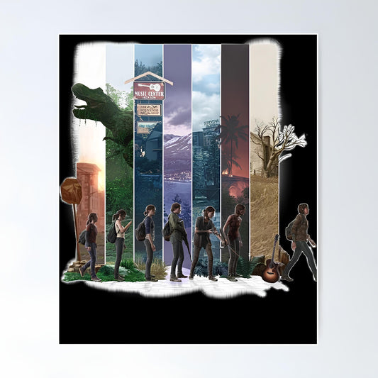 The Last Of Us Metal Poster-32