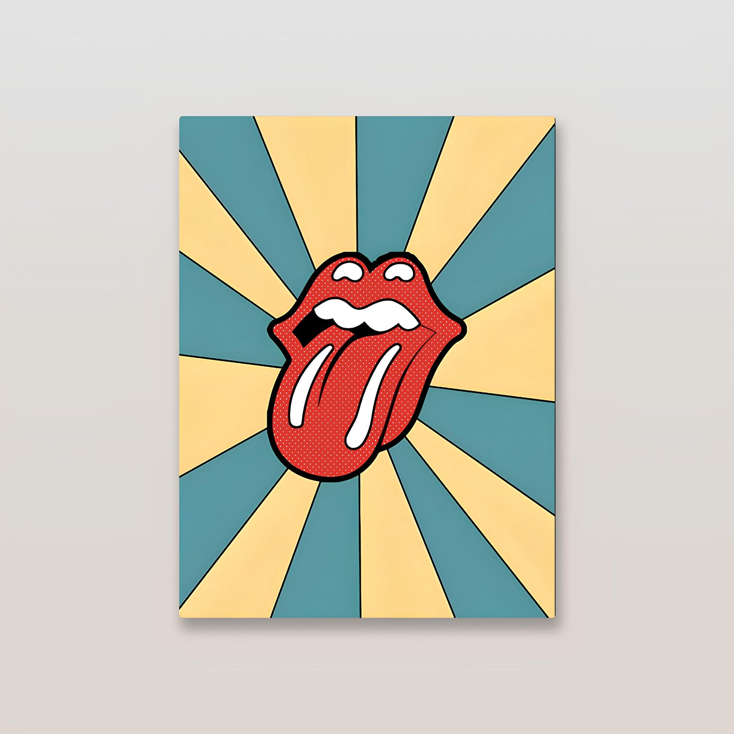 The Rolling Stones Metal Poster