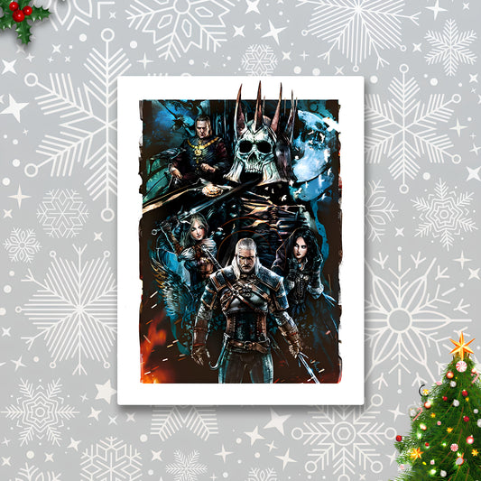 The Witcher Metal Poster-8