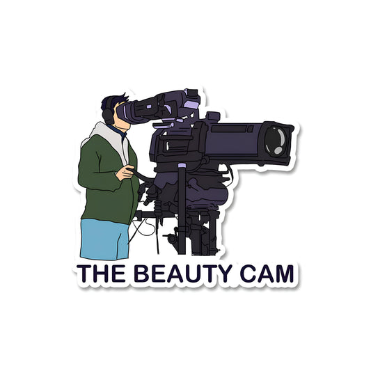 The beauty cam sticker