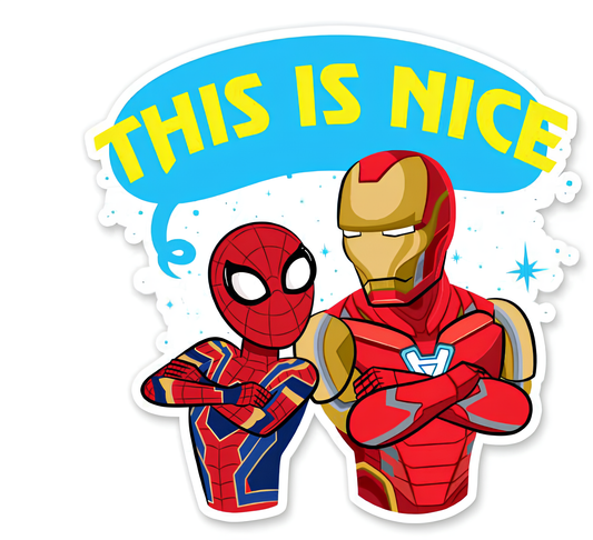 This Is Nice - Marvel Official Sticker