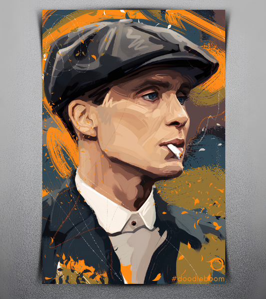 Thomas Shelby Abstract Wall Poster