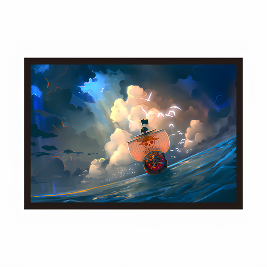 Thousand Sunny Portrait Framed