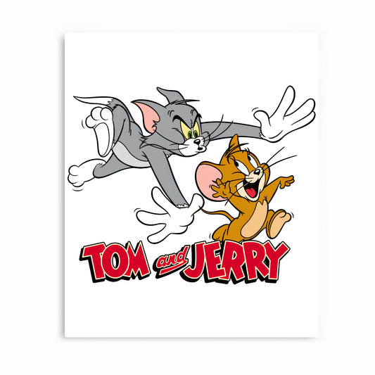 Tom And Jerry Metal Poster-1