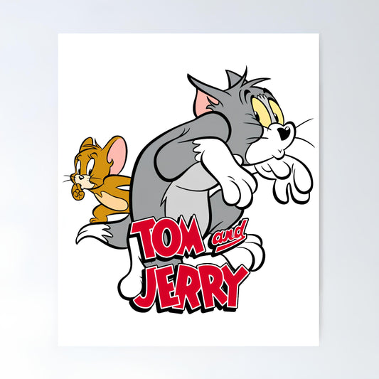 Tom And Jerry Metal Poster-10