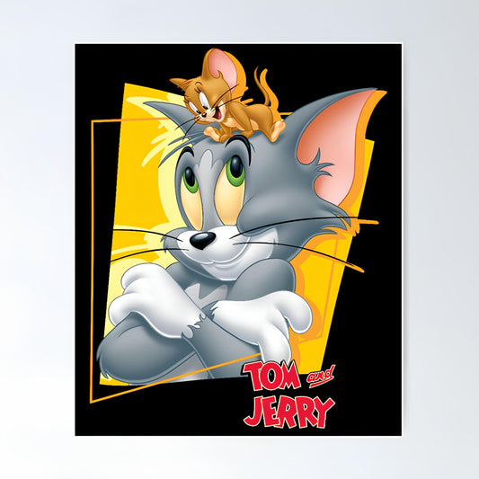 Tom And Jerry Metal Poster-13