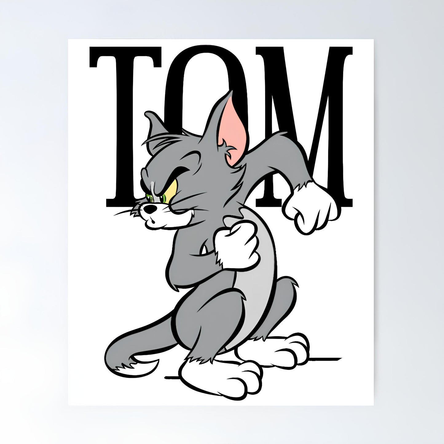 Tom And Jerry Metal Poster-14