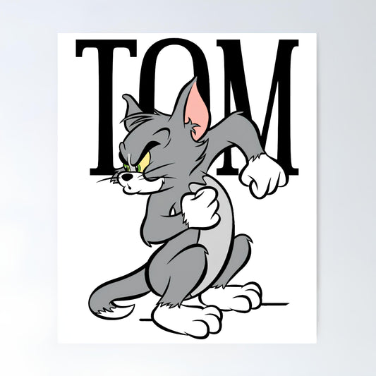 Tom And Jerry Metal Poster-14