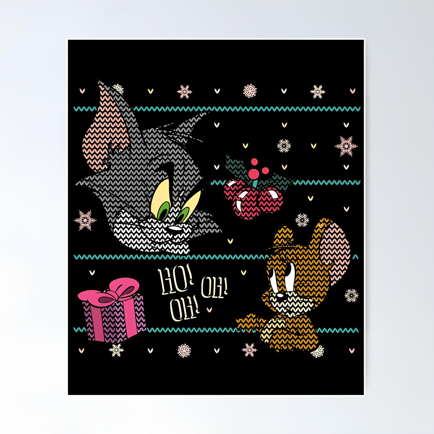 Tom And Jerry Metal Poster-16