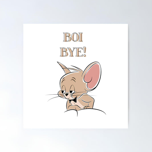 Tom And Jerry Metal Poster-18