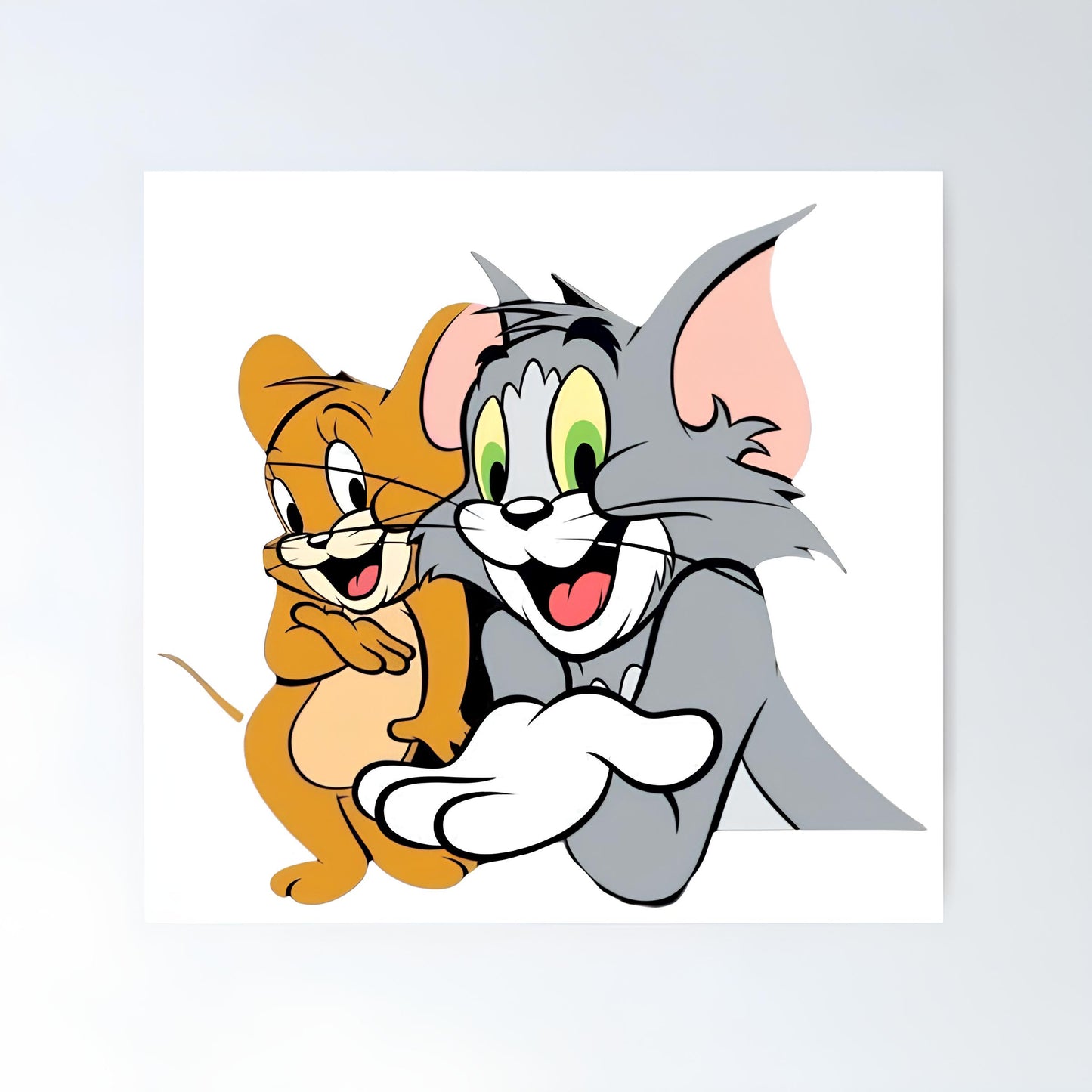 Tom And Jerry Metal Poster-21