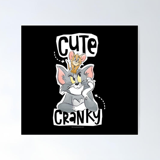 Tom And Jerry Metal Poster-24
