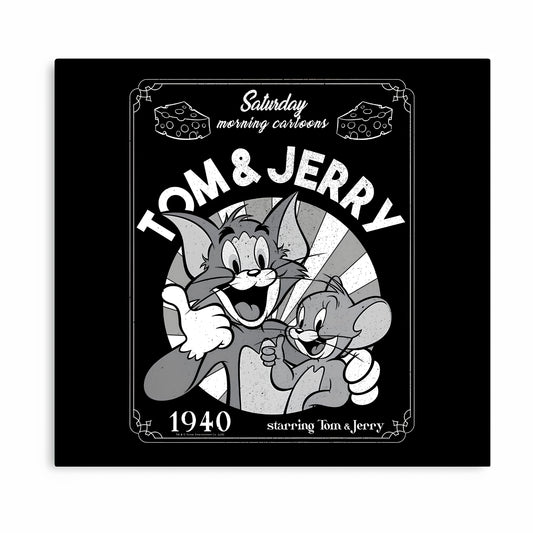 Tom And Jerry Metal Poster-25
