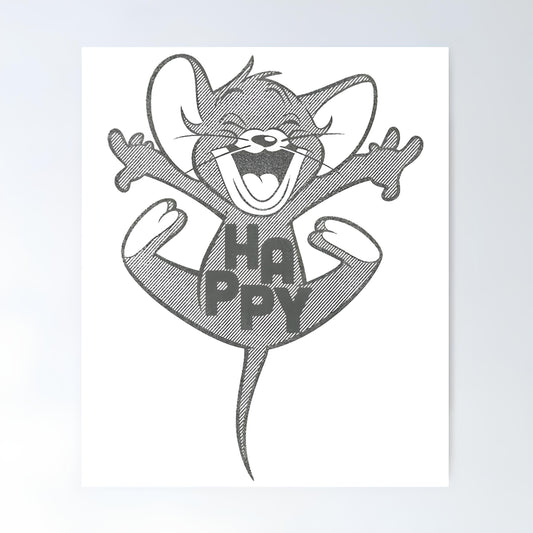 Tom And Jerry Metal Poster-29