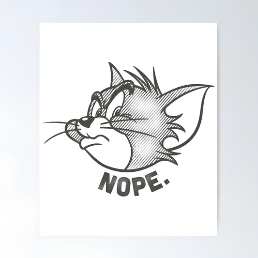 Tom And Jerry Metal Poster-3