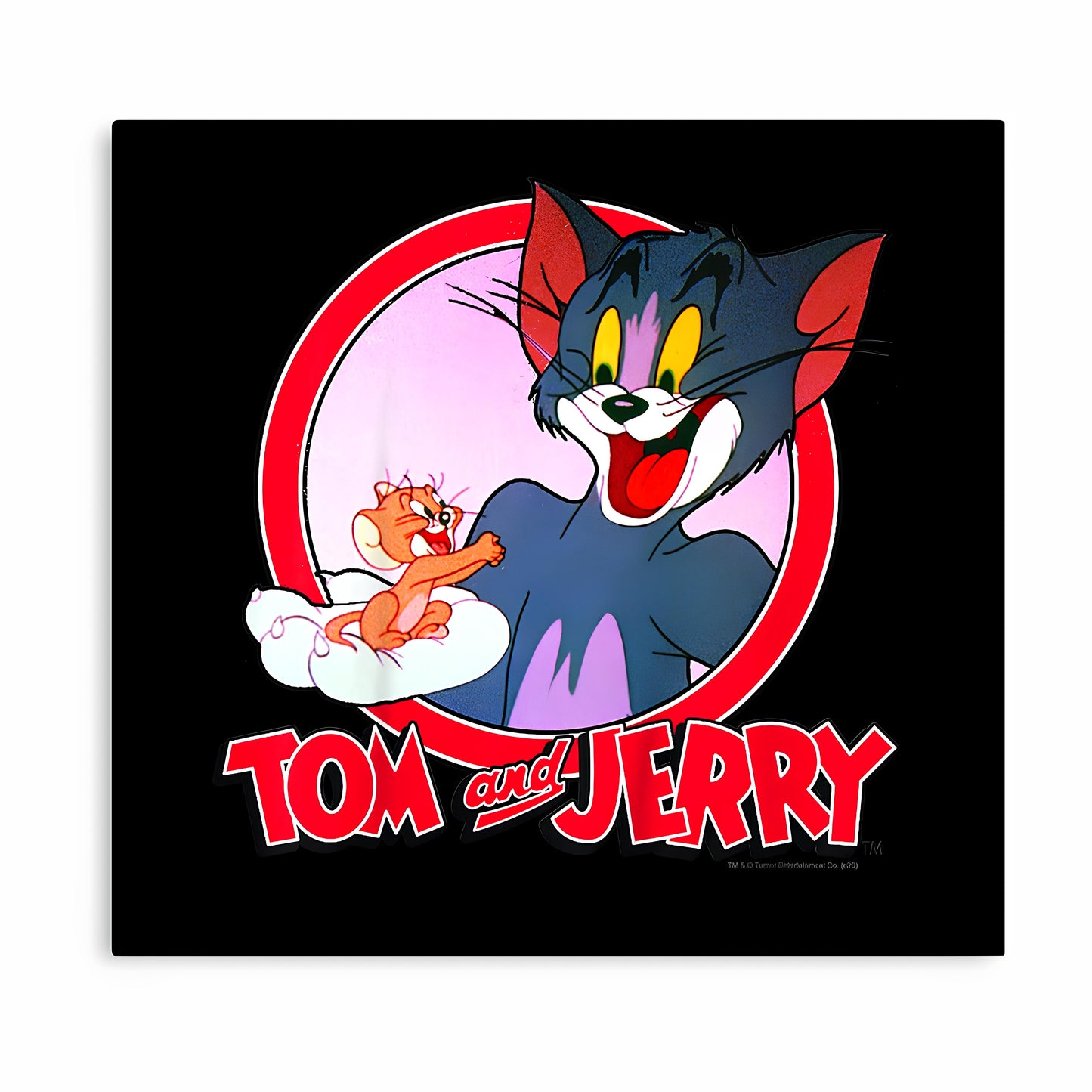 Tom And Jerry Metal Poster-31