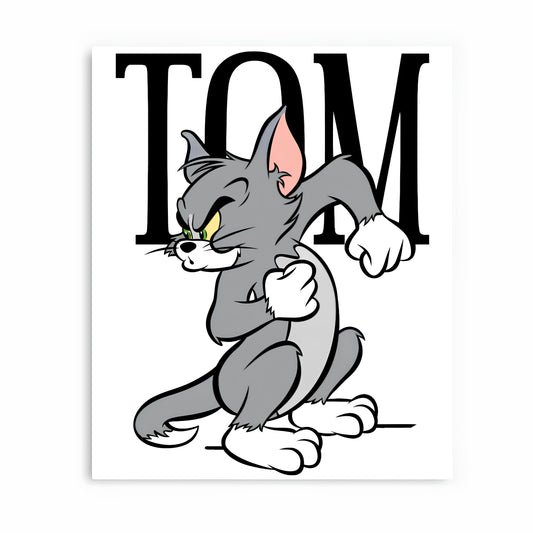 Tom And Jerry Metal Poster-32
