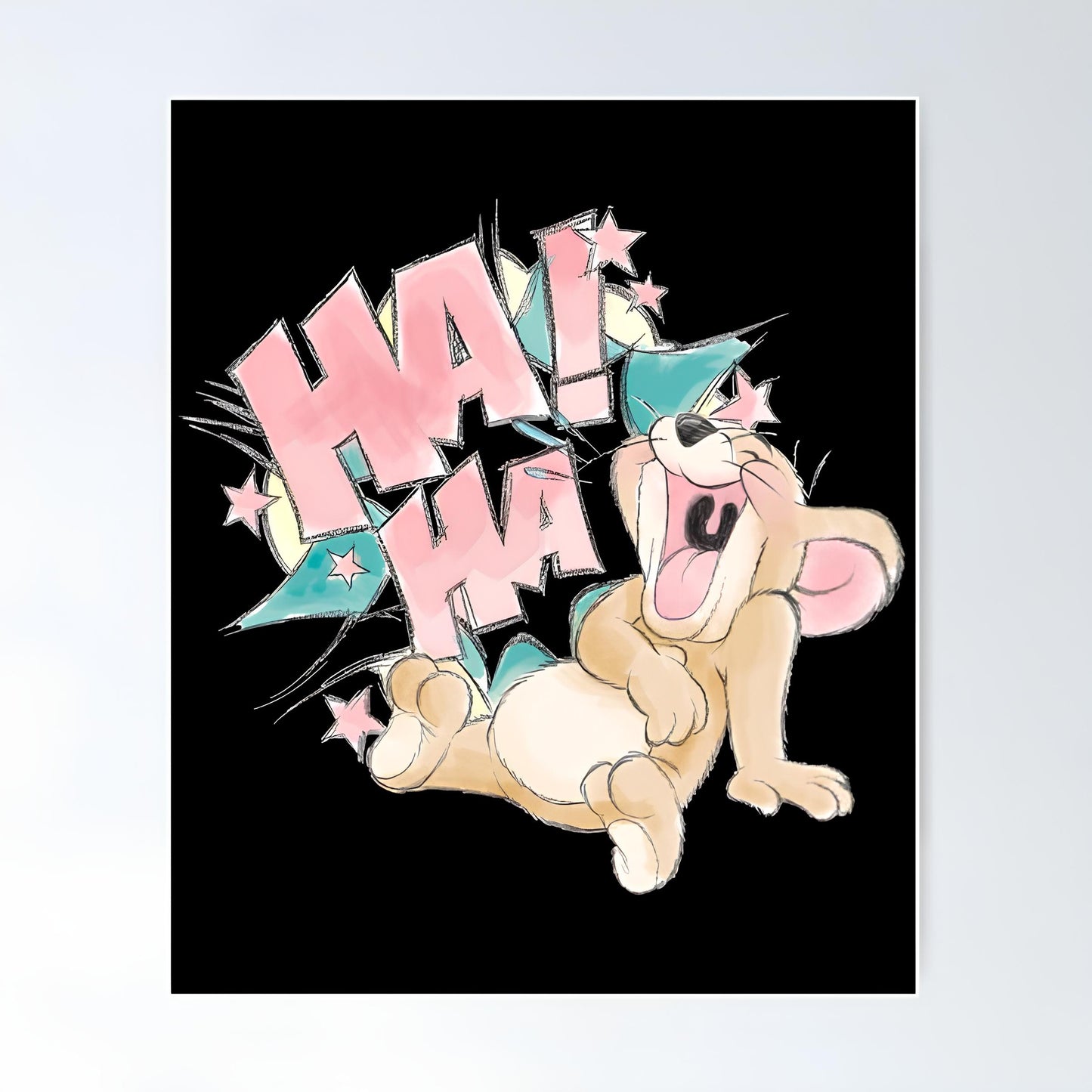 Tom And Jerry Metal Poster-38