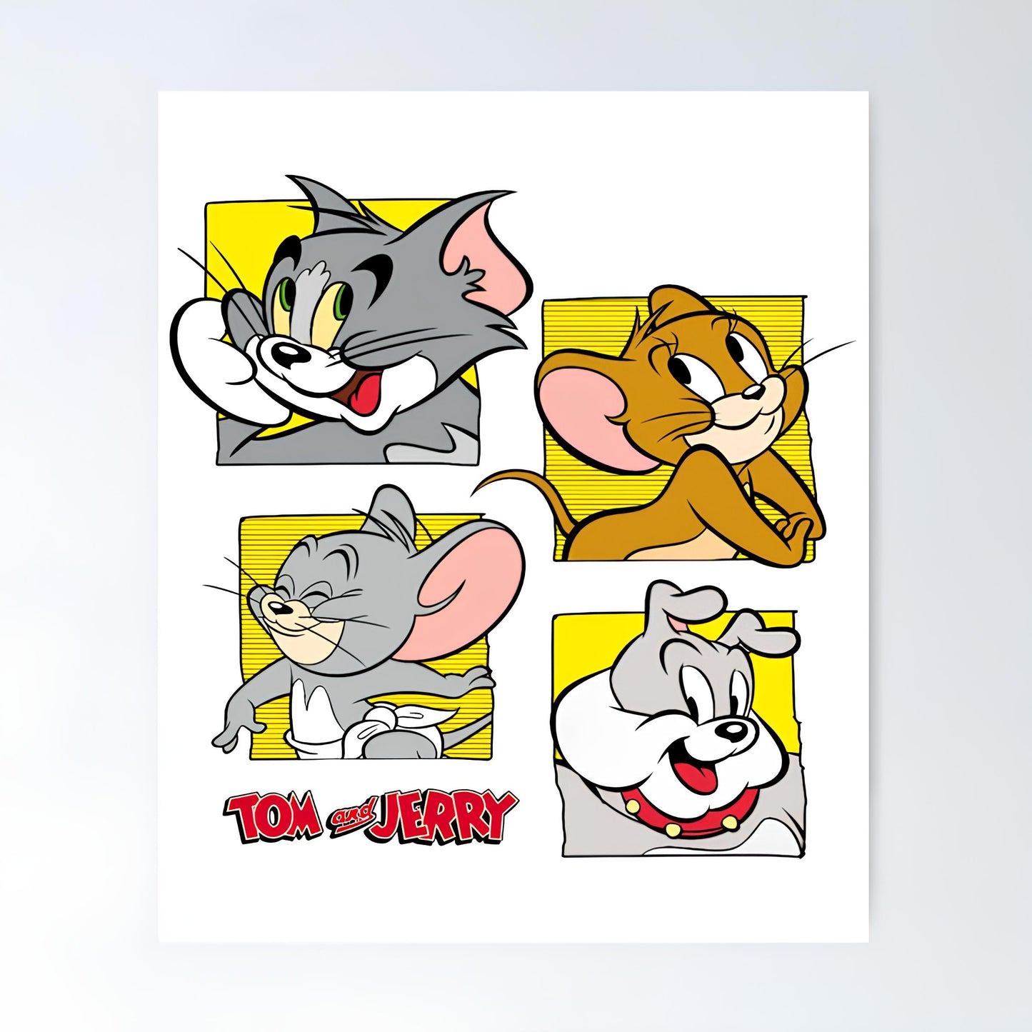 Tom And Jerry Metal Poster-39