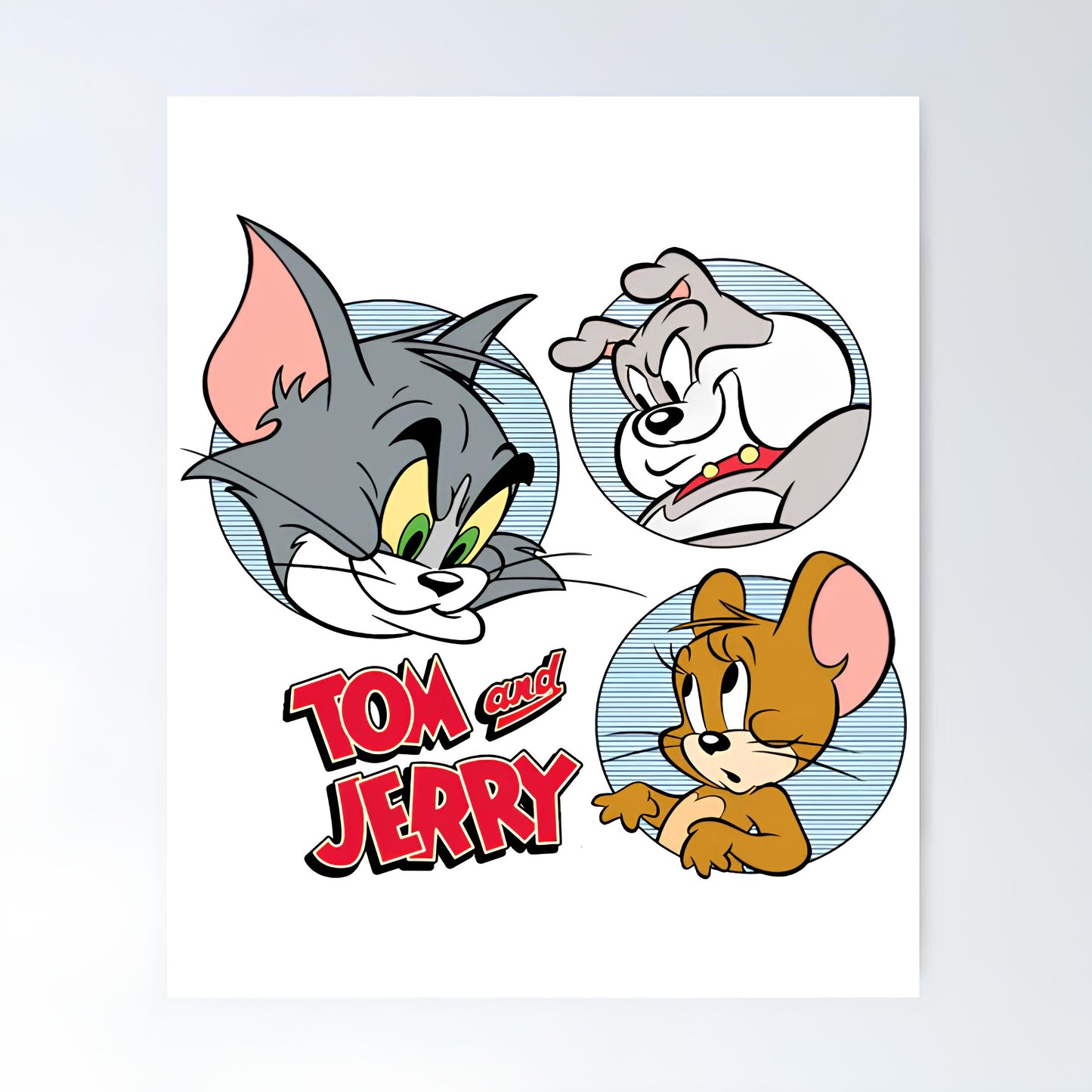 Tom And Jerry Metal Poster-4