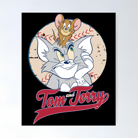 Tom And Jerry Metal Poster-40