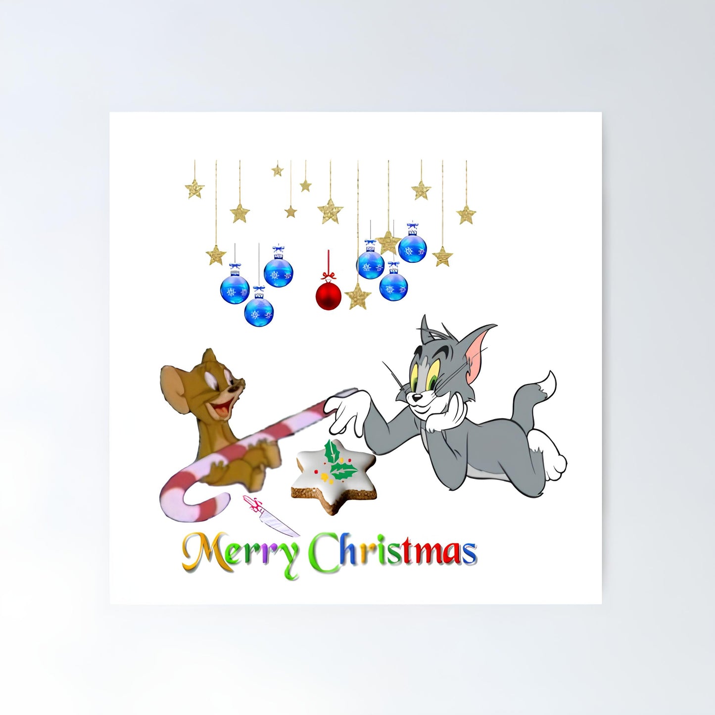 Tom And Jerry Metal Poster-45