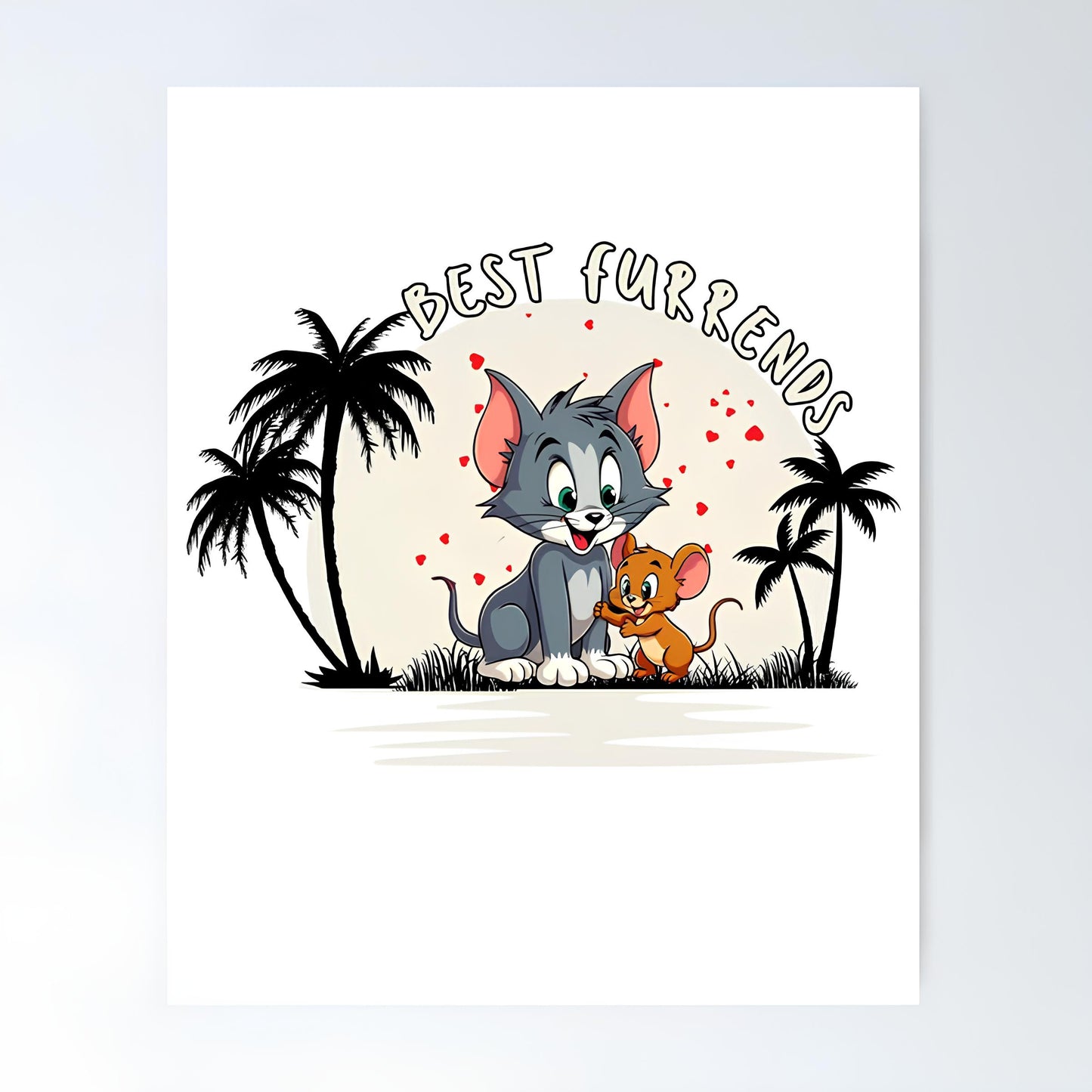 Tom And Jerry Metal Poster-47