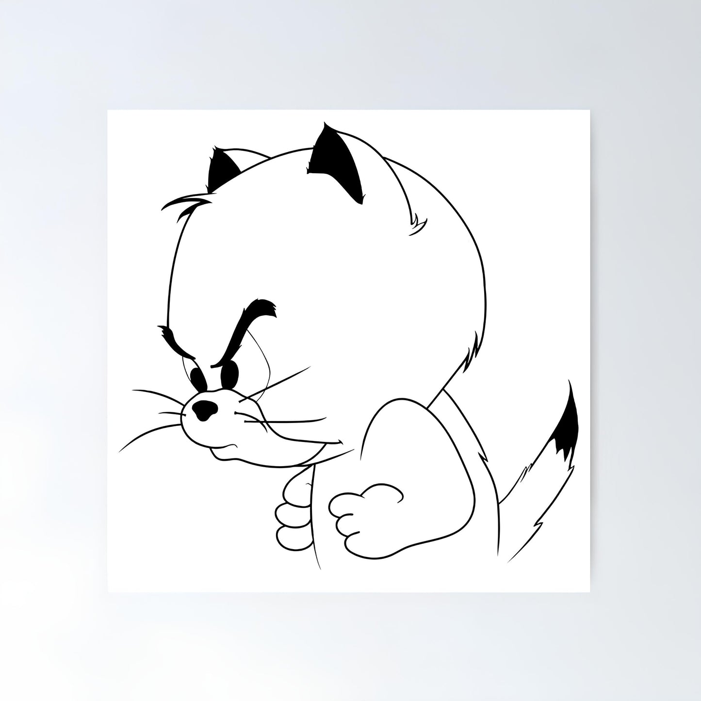 Tom And Jerry Metal Poster-64