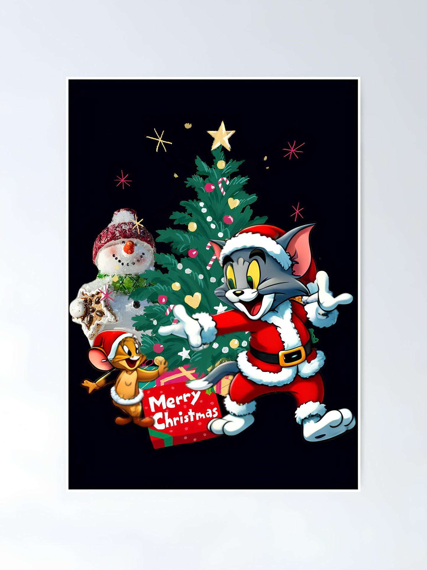 Tom And Jerry Metal Poster-66