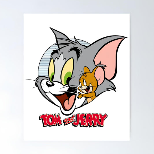 Tom And Jerry Metal Poster-7
