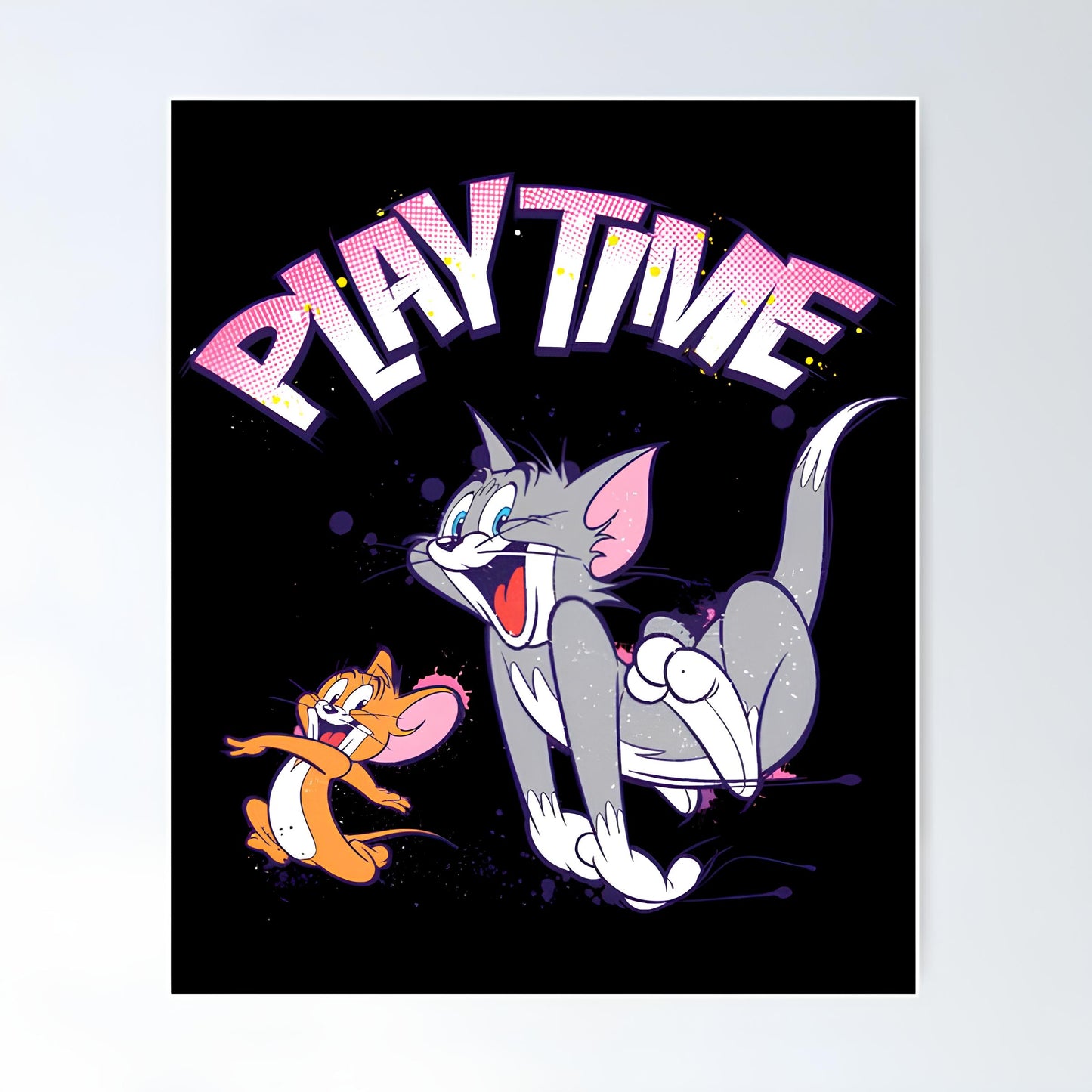 Tom And Jerry Metal Poster-8