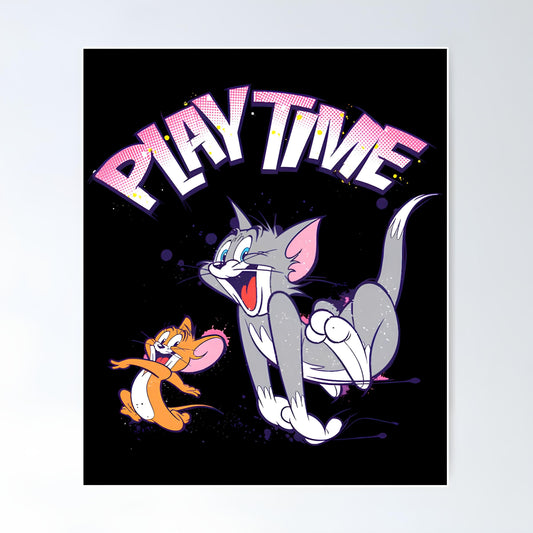 Tom And Jerry Metal Poster-8
