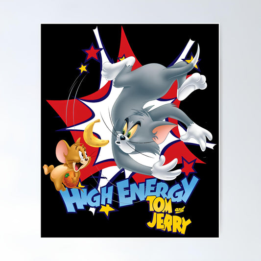 Tom And Jerry Metal Poster-9