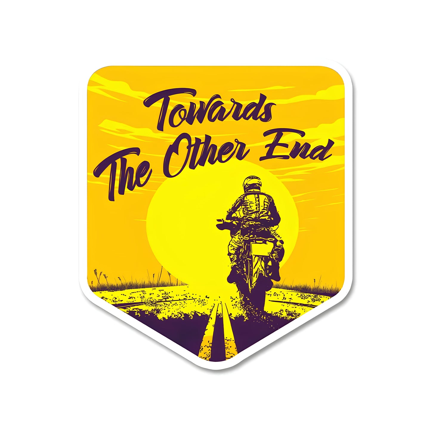 Towards the other end Sticker