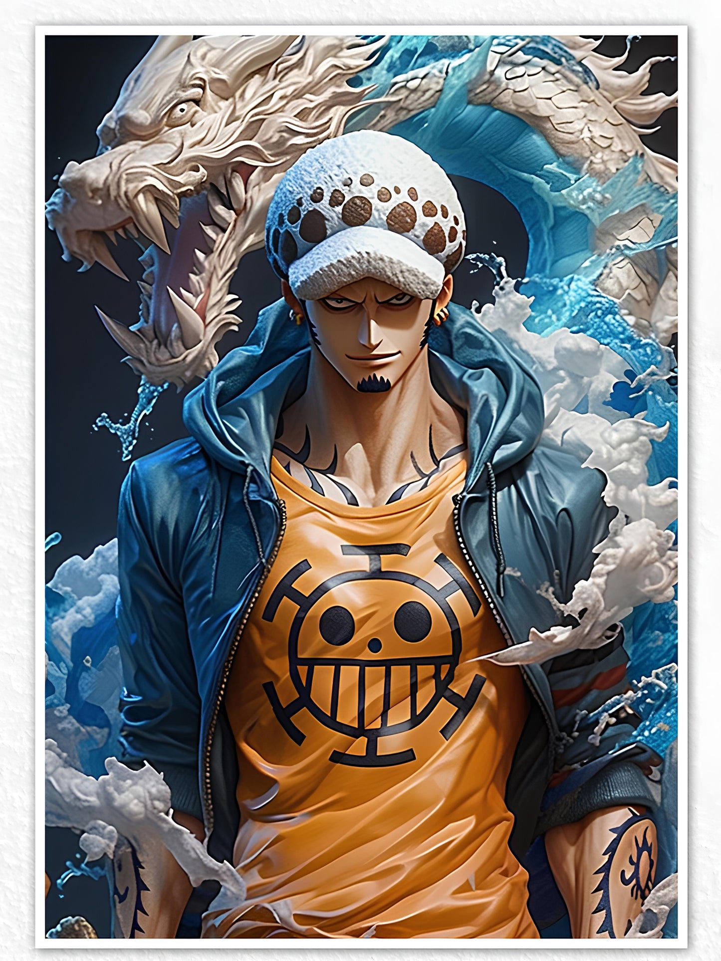 Trafalgar D Water Law West Life Poster