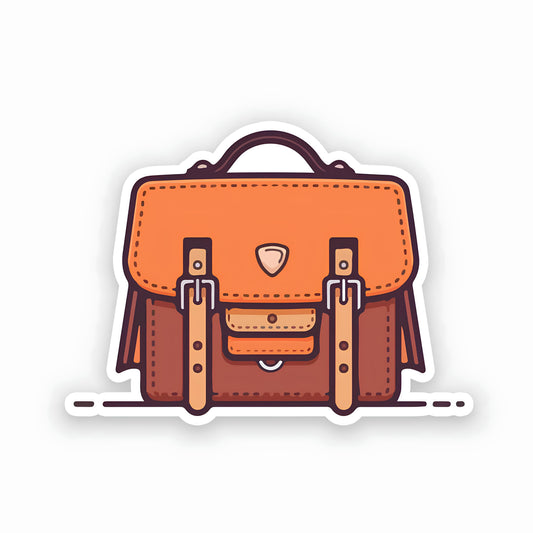 Travel bag sticker