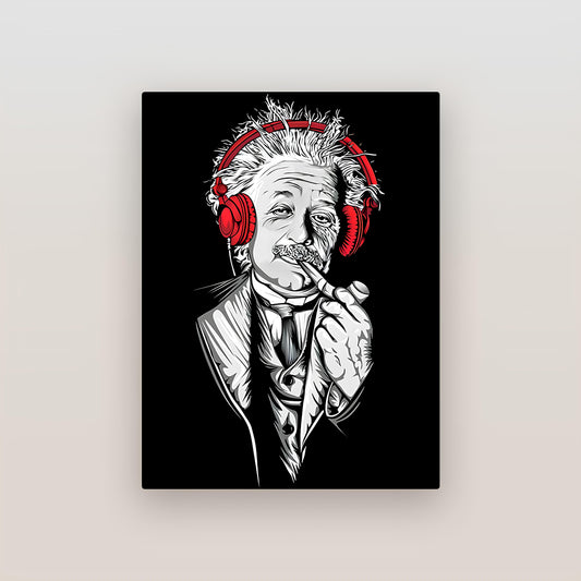 Urban Einstein Metal Poster