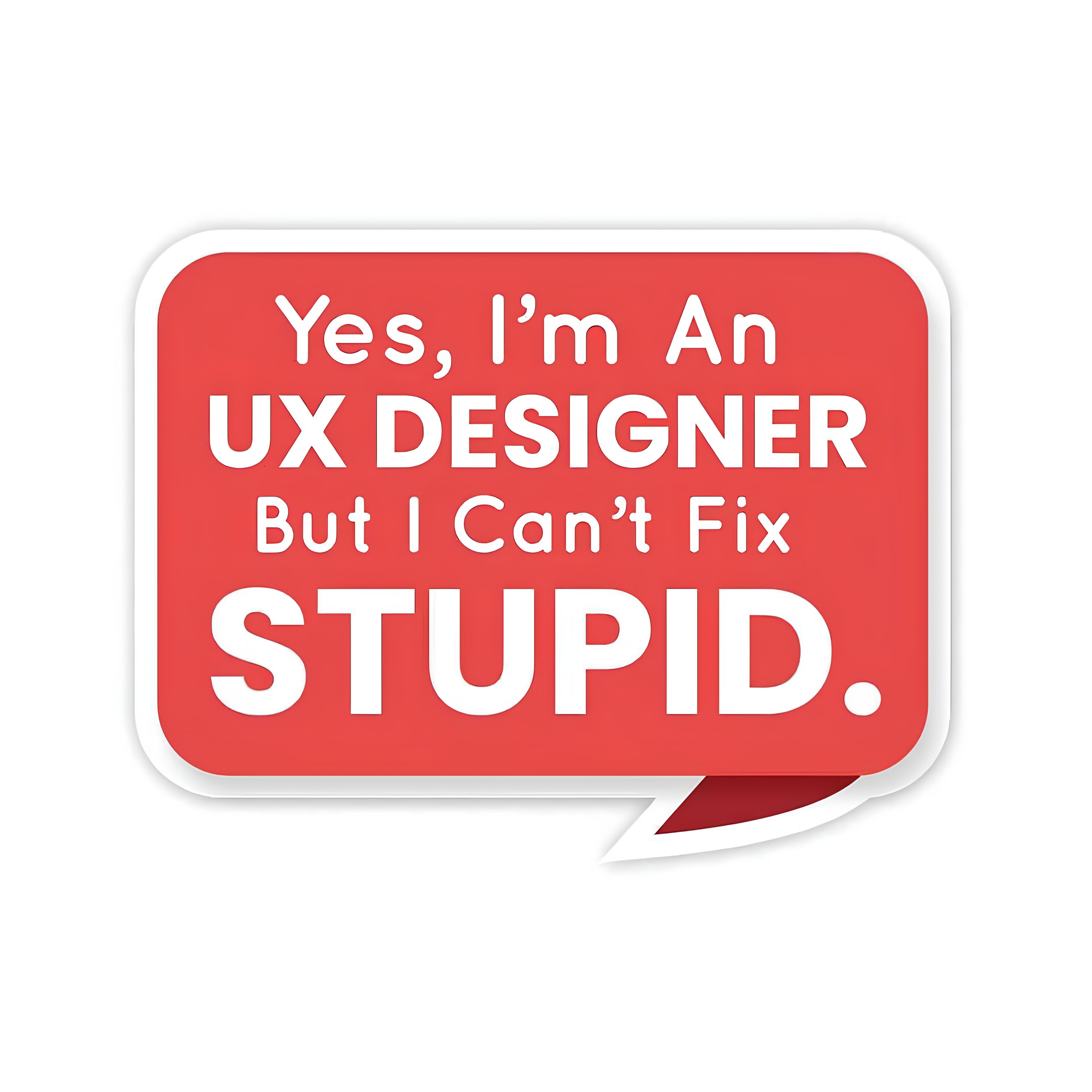 Ux designer sticker – Inkyprinty.in