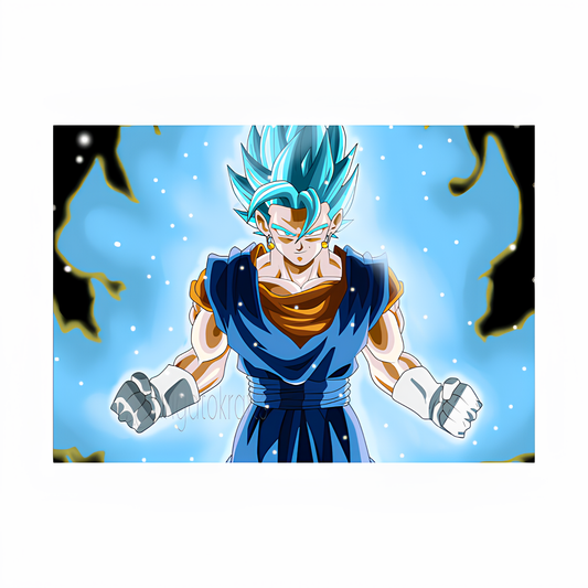 Vegito Super Saiyan Blue Poster