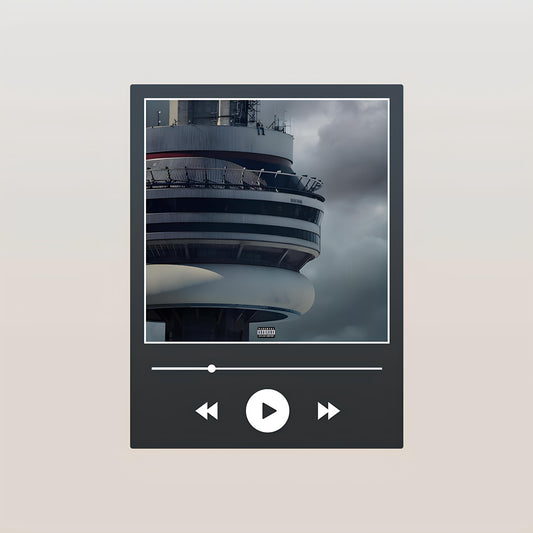 Views - Drake Metal Poster