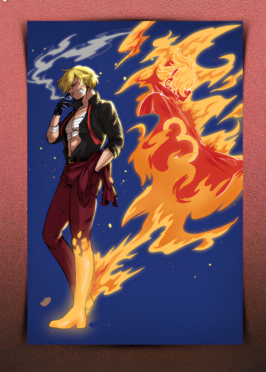 Vinsmoke Sanji Wall Poster