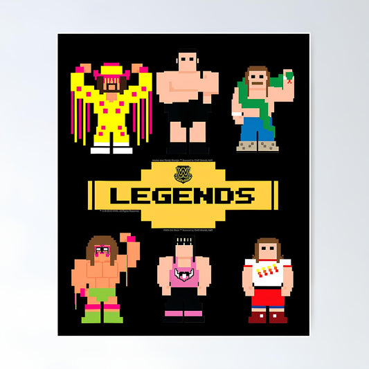 WWE Metal Poster-18