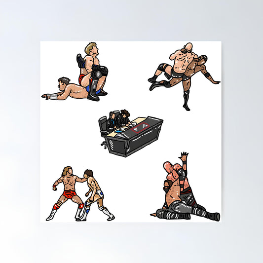 WWE Metal Poster-23