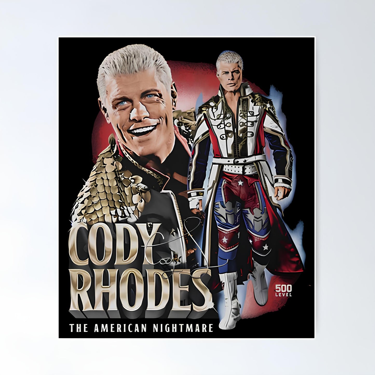 WWE Metal Poster-27