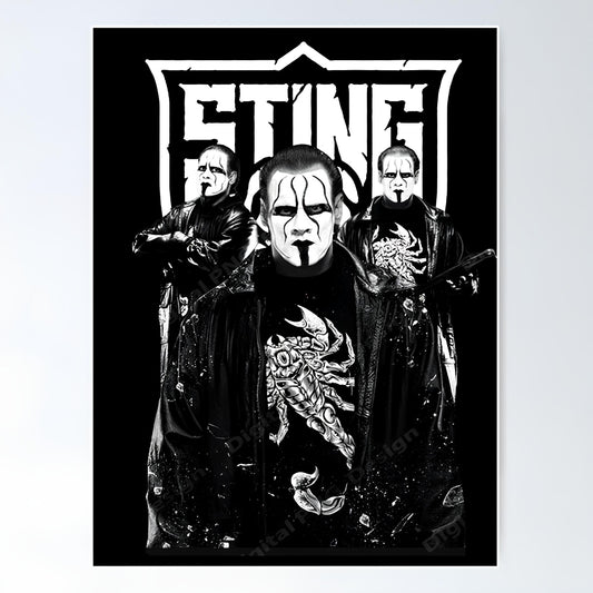 WWE Metal Poster-36