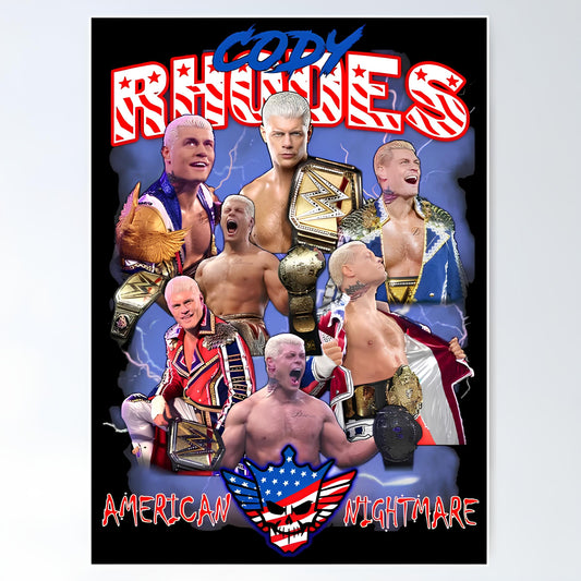 WWE Metal Poster-52