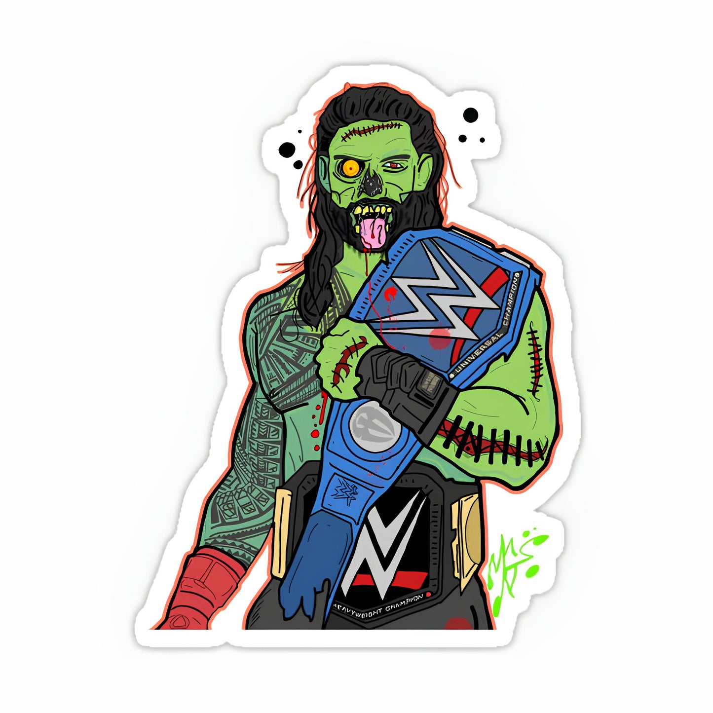 WWE sticker-24