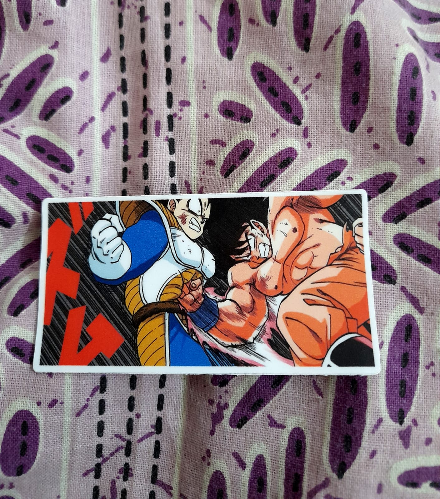 Clash Of The Warriors Manga Sticker