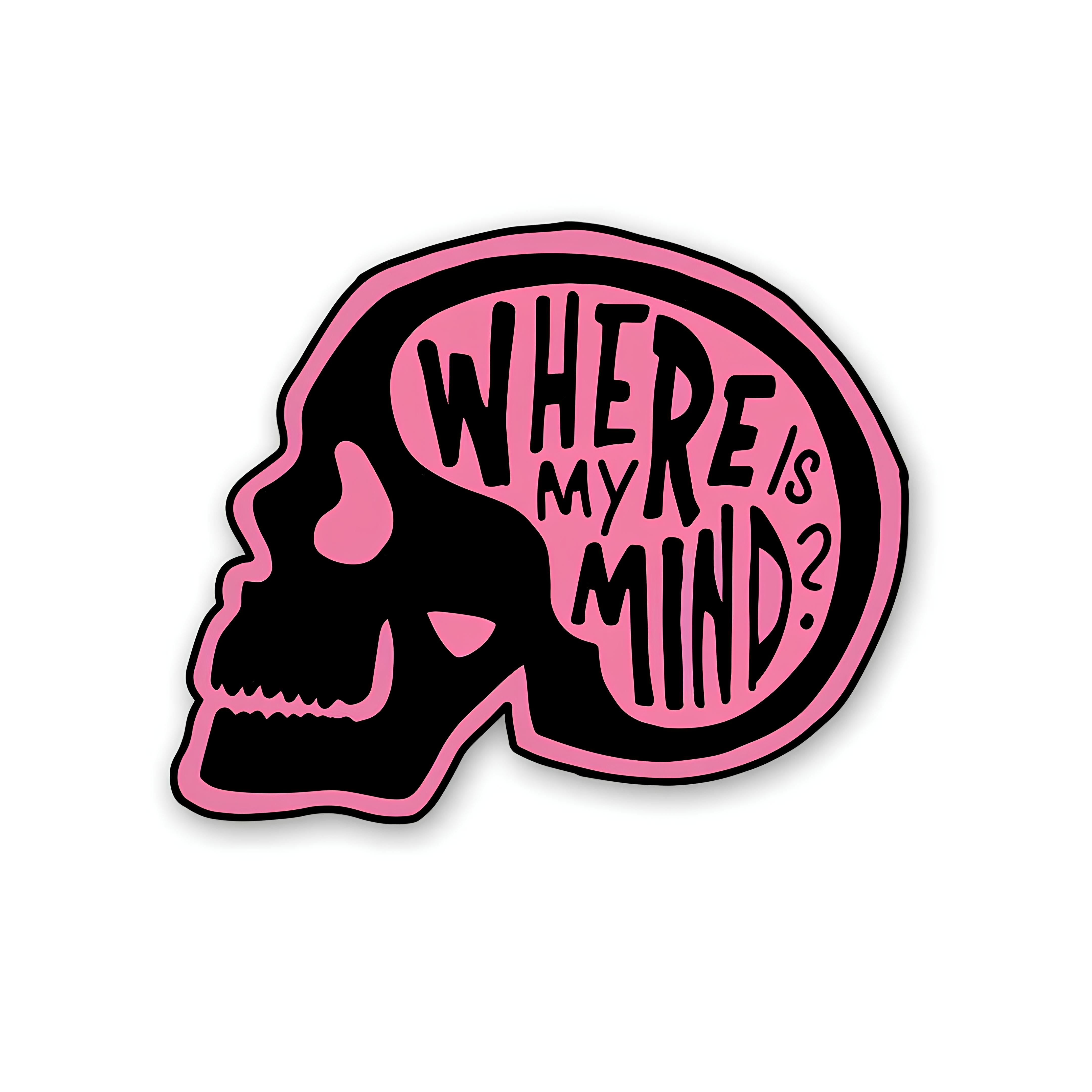 Where is my mind sticker – Inkyprinty.in
